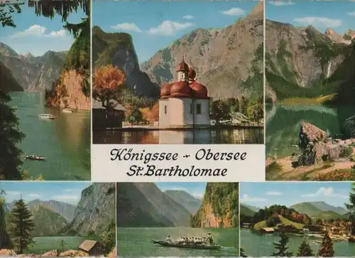 Königssee - Obersee - St. Bartholomä - 1966