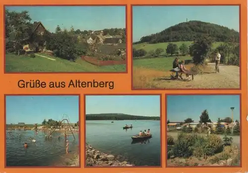 Altenberg - u.a. Freibad - ca. 1990
