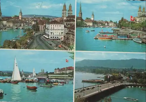 Schweiz - Schweiz - Zürich - mit 4 Bildern - 1969