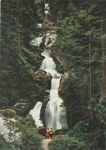 Triberg im Schwarzwald - Wasserfälle - ca. 1975
