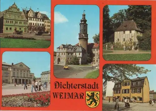 Weimar - u.a. Schillerhaus - 1983