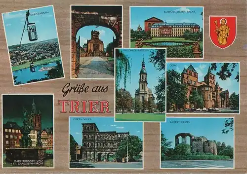Trier - u.a. Porta Nigra - 1989