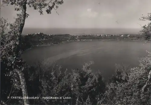 Italien - Italien - Castelgandolfo - Panorama e Lago - ca. 1960