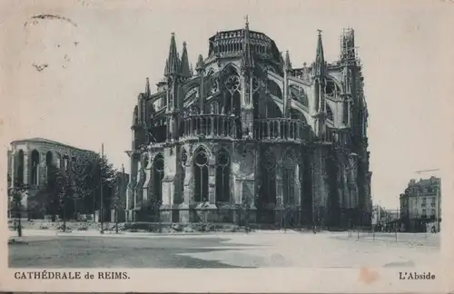 Frankreich - Frankreich - Reims - Cathedrale - 1938