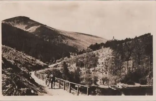 Oberhof - Weg zum Ort - 1952