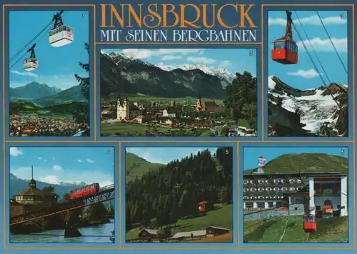 Österreich - Österreich - Innsbruck - Bergbahnen - ca. 1985