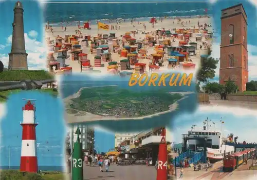 Borkum - 7 Teilbilder - ca. 2000