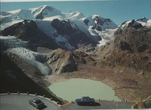 Schweiz - Schweiz - Sustenpass - Blick vom Gletscherrank - ca. 1975
