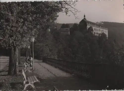Schwarzburg - Schloß mit Terrasse - 1962