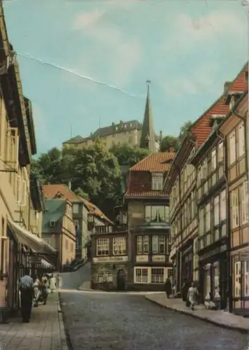 Blankenburg - Blick zum Schloss - 1967