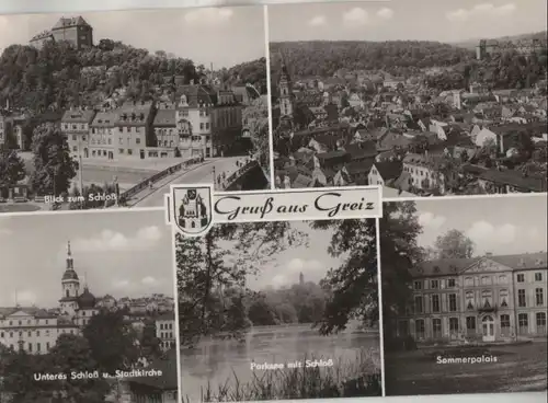 Greiz - u.a. Sommerpalais - 1978