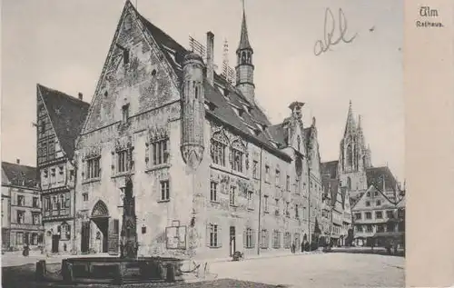 Ulm - Rathaus - ca. 1935