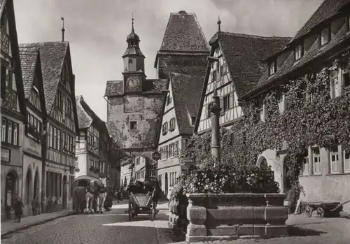 Rothenburg - Rödergasse - ca. 1955