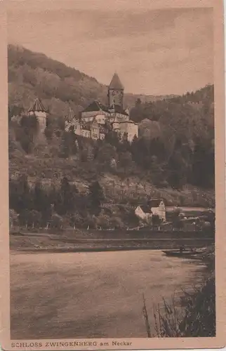 Zwingenberg - Schloss am Neckar - ca. 1930