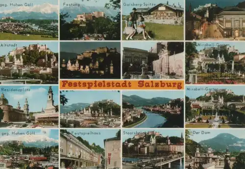 Österreich - Österreich - Salzburg - u.a. Staatsbrücke - ca. 1985