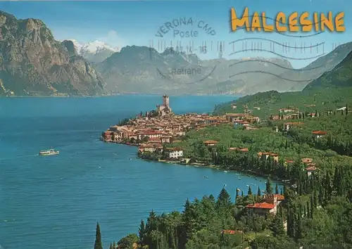 Italien - Malcesine - Italien - von oben
