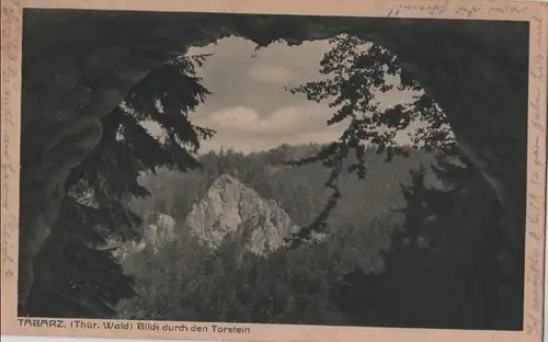 Tabarz - Blick durch den Torstein - ca. 1940