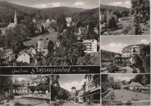 Schlangenbad - u.a. Kurhotel - 1973