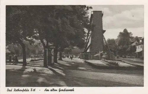Bad Rothenfelde - Altes Gradierwerk - ca. 1955