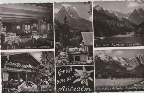 Garmisch - Berggasthaus Alealm - ca. 1960