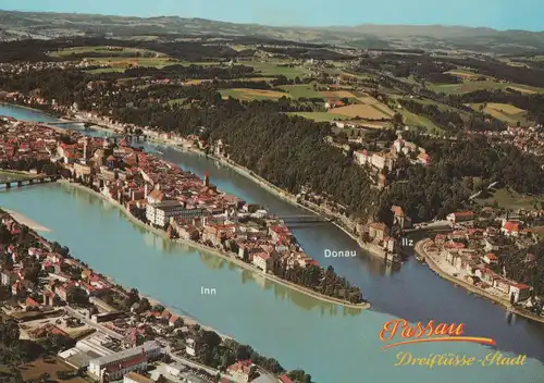 Passau - Dreiflüssestadt - ca. 1980