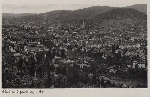 Freiburg - Ansicht - ca. 1950