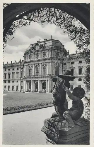 Würzburg - Residenz, Gartenseite