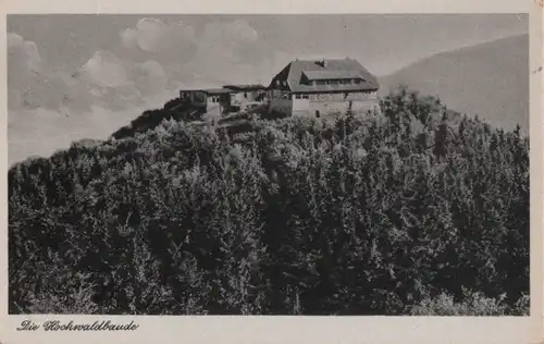 Zittauer Gebirge - Hochwaldbaude - 1955