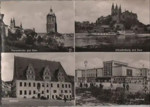 Meißen - u.a. Frauenkirche und Dom - 1962