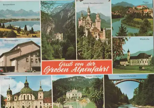 Alpen - u.a. Bannwaldsee - ca. 1975