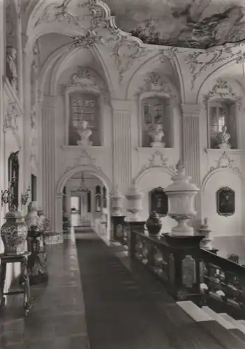 Fulda - Schloß Fasanerie, Kaisertreppe - ca. 1960