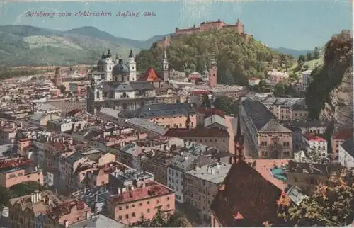 Österreich - Österreich - Salzburg vom elektrischen Auszug aus - 1927