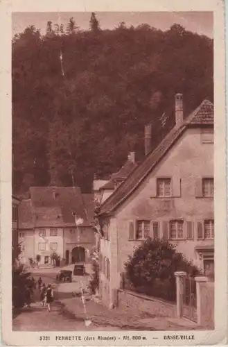 Frankreich - Frankreich - Ferrette - Basse-Ville - ca. 1950