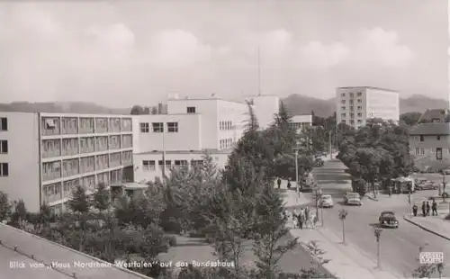 Bonn - Bundeshaus v. Haus NRW - ca. 1955