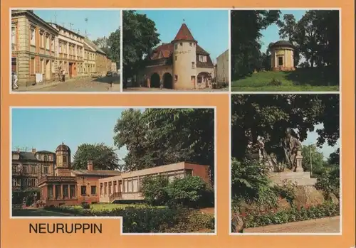 Neuruppin - u.a. Knobelsdorfftempel - 1985