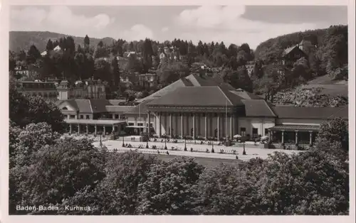 Baden-Baden - Kurhaus - ca. 1960