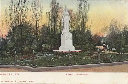 Magdeburg - Königin Louise-Denkmal