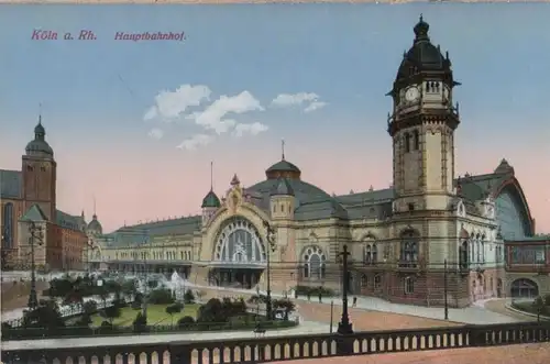 Köln - Hauptbahnhof - ca. 1925