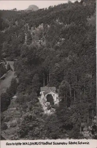 Bad Schandau - Gaststätte Waldhäusl - ca. 1965