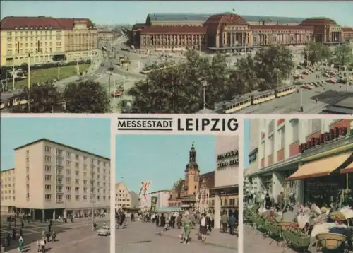 Leipzig - u.a. Gaststätte Stadt Kiew - 1966
