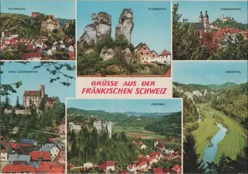 Fränkische Schweiz - u.a. Gössweinstein - ca. 1980