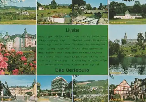 Bad Berleburg u.a. Poststraße - ca. 1985