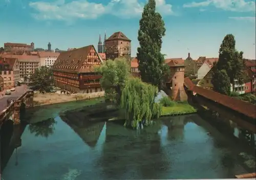 Nürnberg - Burg, Weinstadel und Henkersteg - ca. 1980