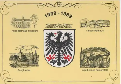 Ingelheim - mit Sonderstempel - 1989