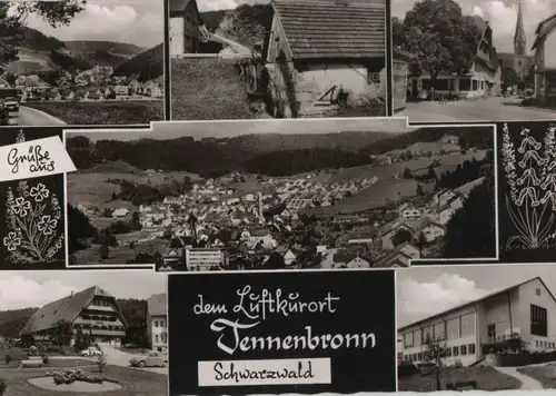 Schramberg-Tennenbronn - 6 Teilbilder - ca. 1965