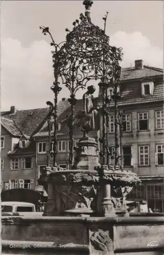 Göttingen - Gänseliesel-Brunnen - 1962
