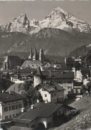 Berchtesgaden mit Watzmann - 1969