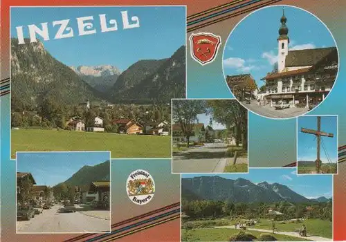 Inzell - Luftkurort und Wintersportplatz in den Bayerischen Alpen, im Chiemgau - 2001