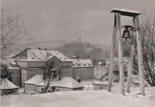 Königstein - St. Albert-Internatsschule mit Glöcklein St. Barbara aus dem Bergland bei Glatz - ca. 1965