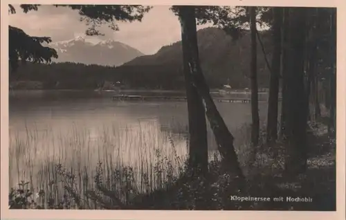 Österreich - Österreich - Klopeiner See - mit Hochobir - ca. 1950